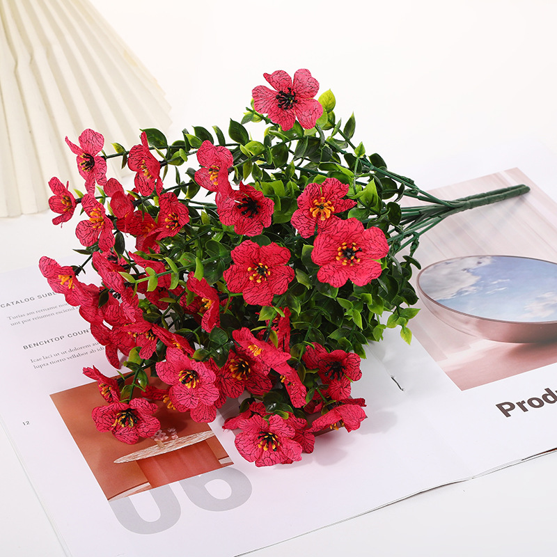 Eternal Bloom – Never-Fading Artificial Wildflowers for Outdoors（1 Set of 4 Pieces）
