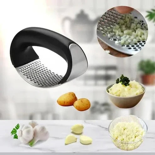 Garlic Press: Portable Stainless Steel Garlic Press