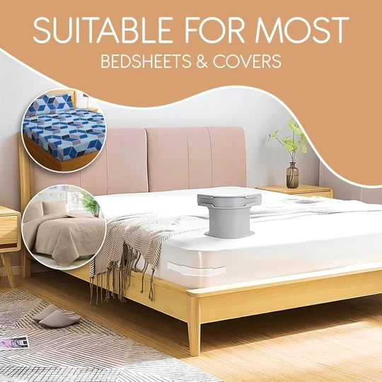 🔥📢 Limited Time: 50% OFF! Universal & Easy-to-Install Bed Sheet Grippers with Strong Hold (1 Set of 4 Pcs)