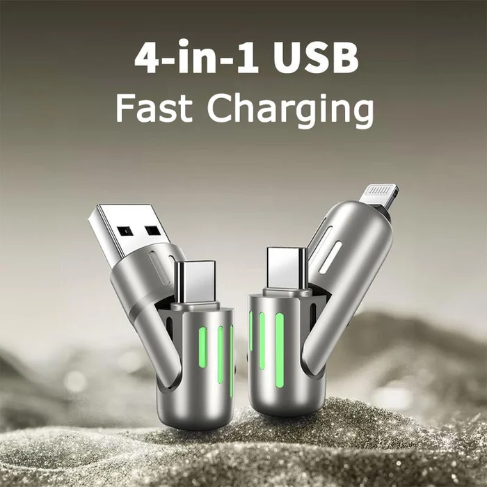 4-in-1 Fast Charging USB Cable