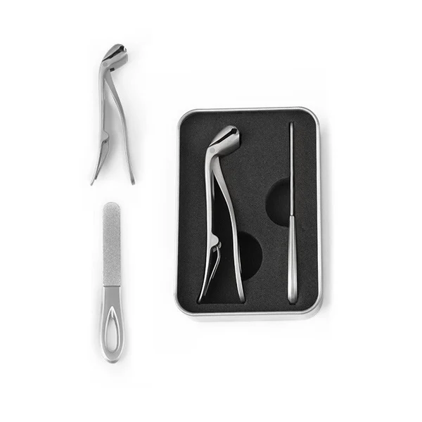 Stainless Steel Nail Clippers with Wide Jaw Opening – Easy and Precise Toenail Trimming