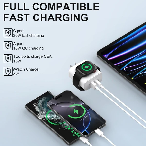3-in-1 Wall Charger
