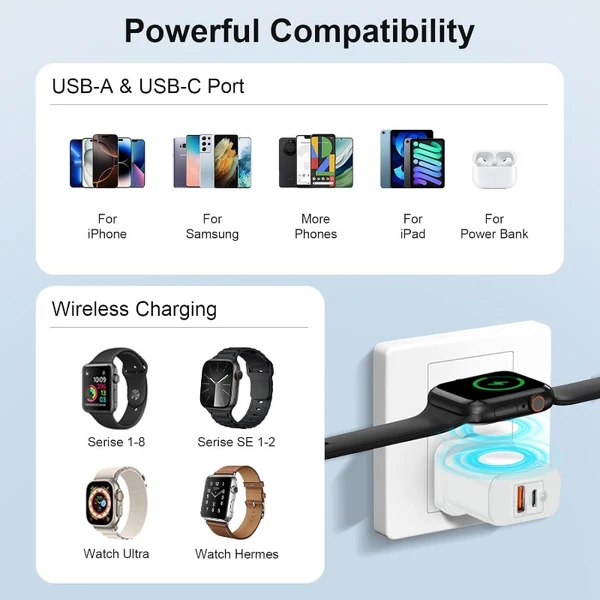 3-in-1 Wall Charger