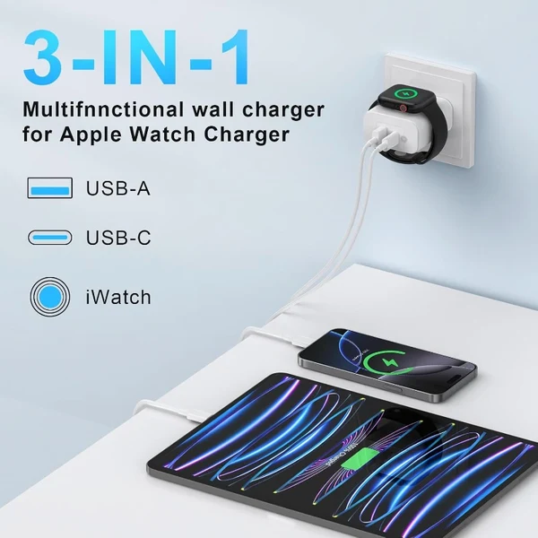 3-in-1 Wall Charger