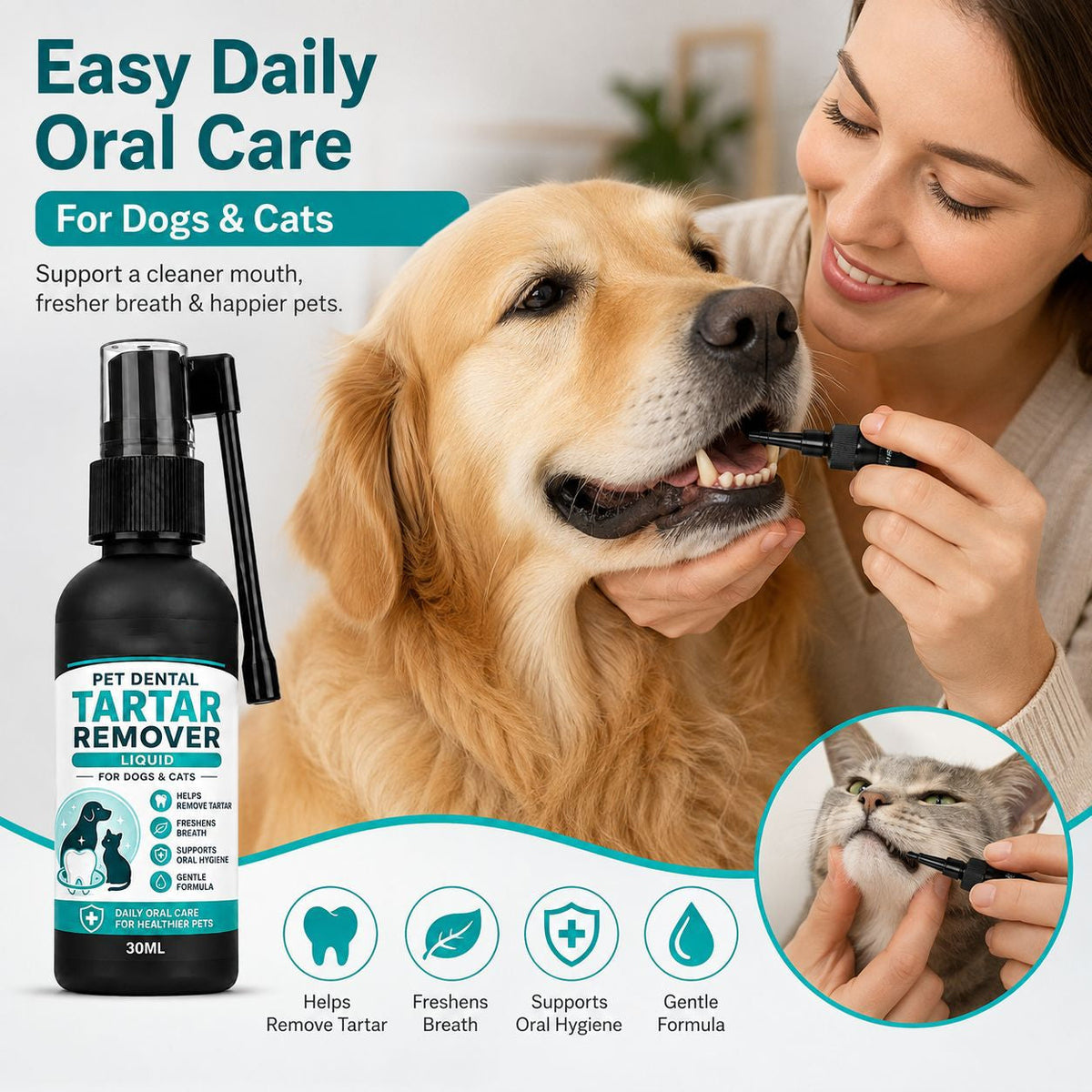 Gentle Pet Dental Care Spray