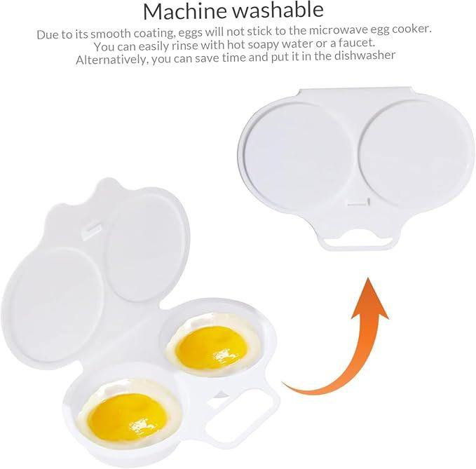 Microwave Egg Cooker with Splash-Proof Lid