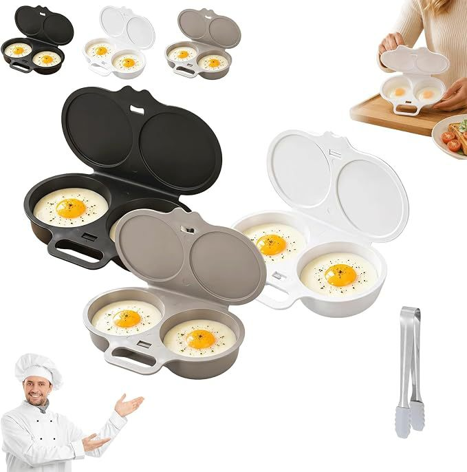 Microwave Egg Cooker with Splash-Proof Lid