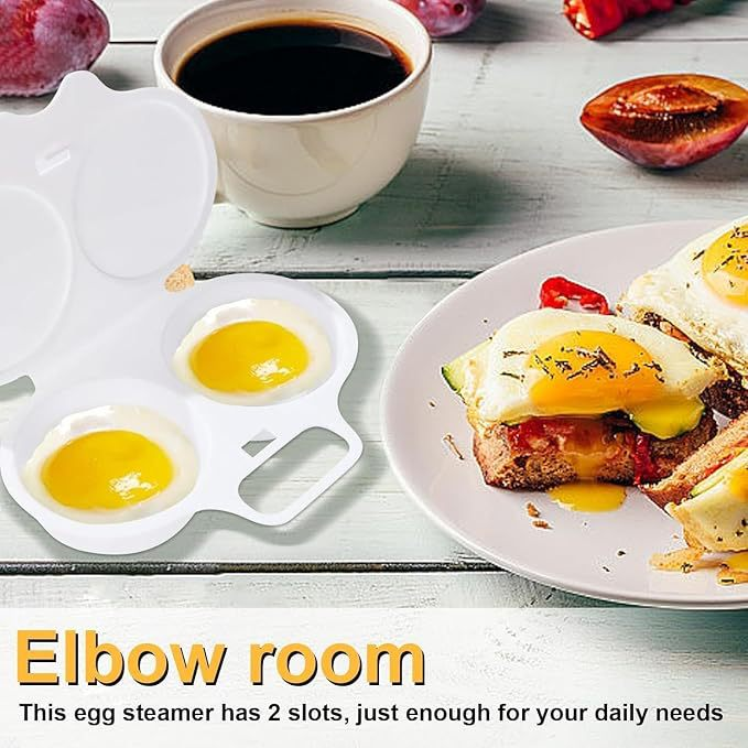 Microwave Egg Cooker with Splash-Proof Lid