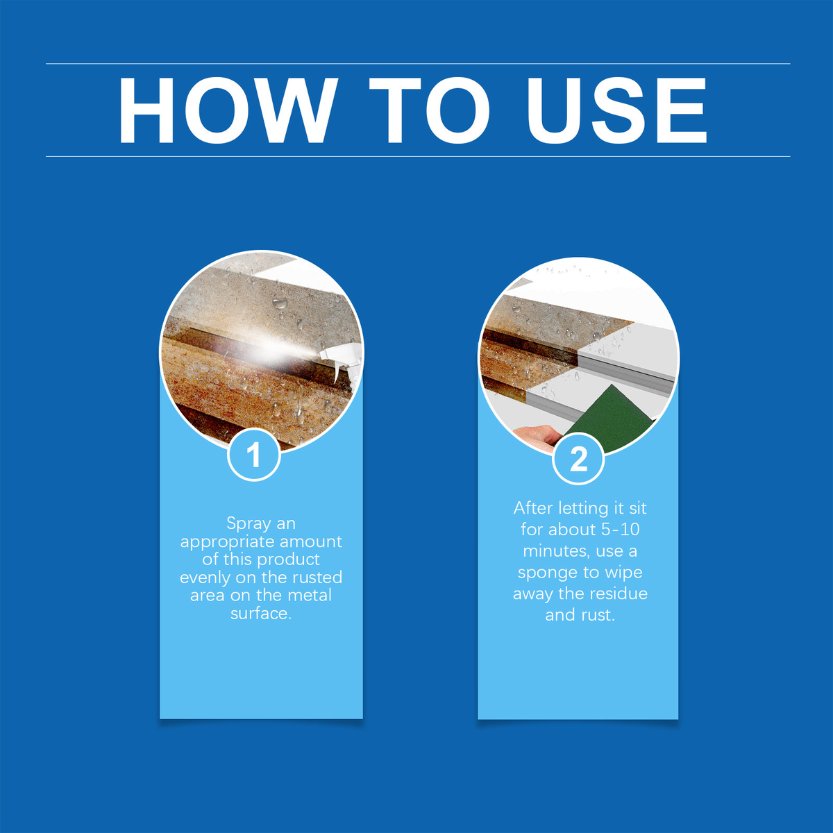 Effective Rust Remover – Metal Cleaner & Degreaser