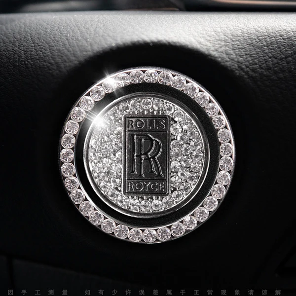 Glittering Decorative Ring for Car Start Button