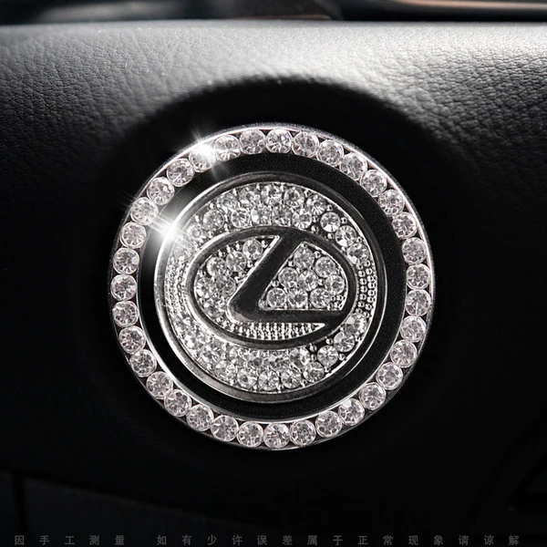 Glittering Decorative Ring for Car Start Button