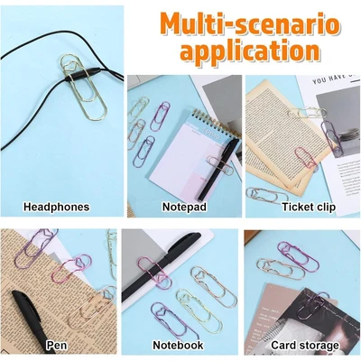 Heart-shaped paper clip – Holds a pen
