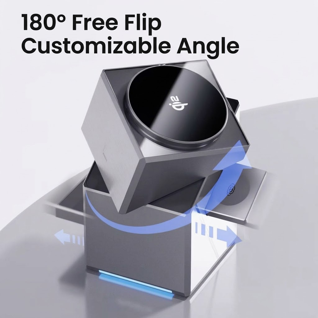 3-in-1 Foldable Magnetic Wireless Charging Station