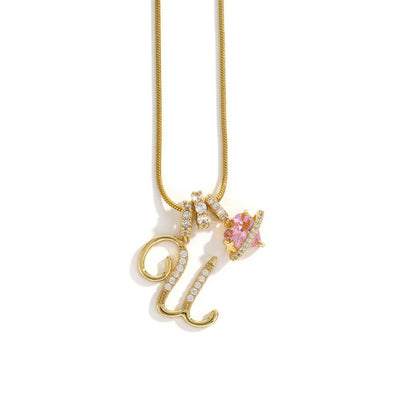 Elegant necklace with a heart pendant