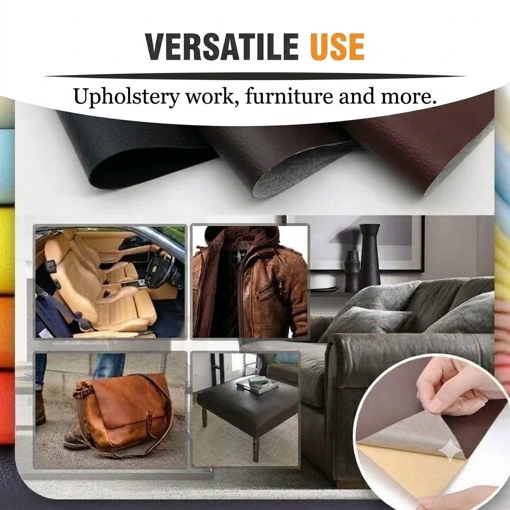 🛋️ Self-Adhesive Leather Repair Kit