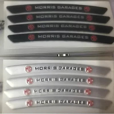 3D Metal Stickers for Car Tires / Wheel Rims