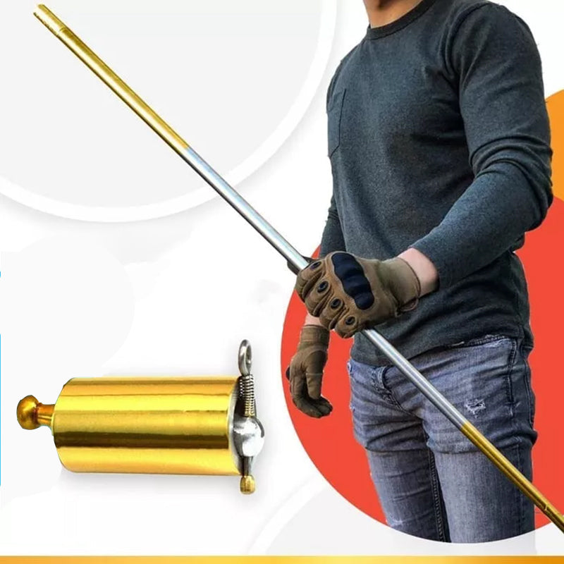DefenceStick - Retractable Telescopic Metal Self-Defense Baton