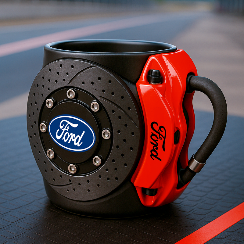 Brake Pad Mug – The Perfect Coffee Cup for True Car Lovers