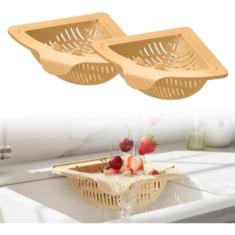 Magnetic Corner Sink Strainer – Sink Strainer Waste Basket