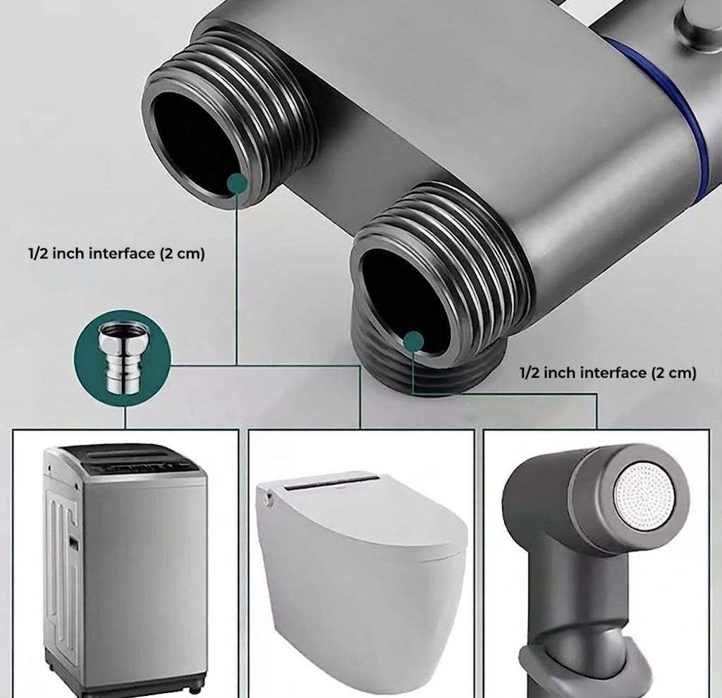 Luxury Handheld Bidet Sprayer Set for Toilet