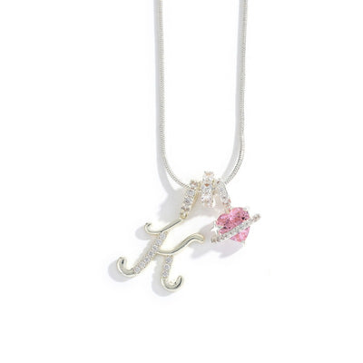 Elegant necklace with a heart pendant