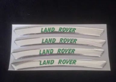 3D Metal Stickers for Car Tires / Wheel Rims