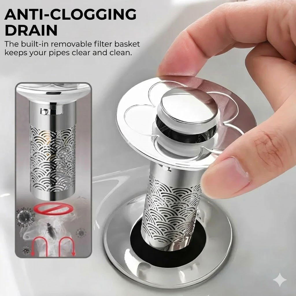 Universal Pop-up Sink Stopper