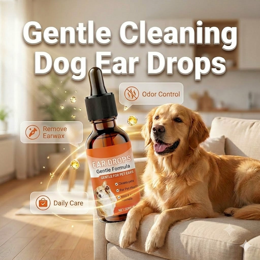 Mild Ear Drops for Dogs – For Daily Care