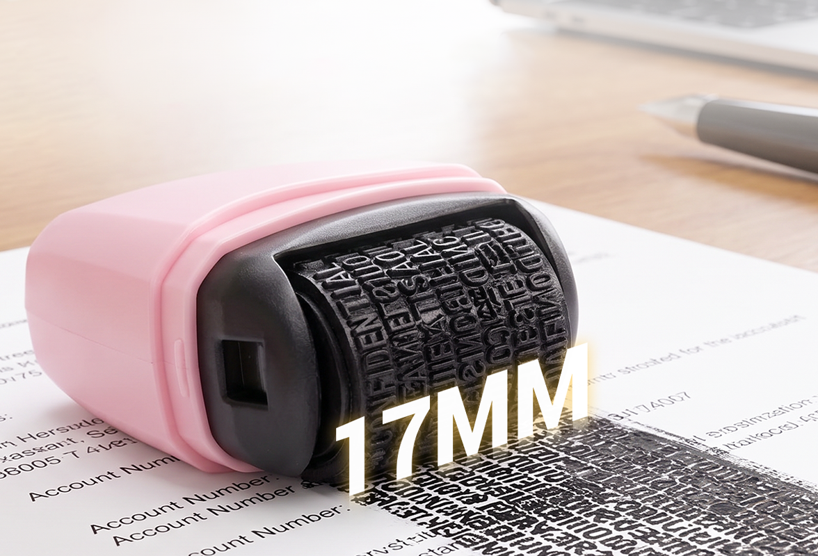 📢📢 50% OFF!! ⏰ Stop tearing your letters to shreds like a rabbit in a cardboard factory! 🐰📦 This compact and portable identity theft protection roller features a coverage width of up to 17mm, letting you hide all sensitive information in a single swipe!