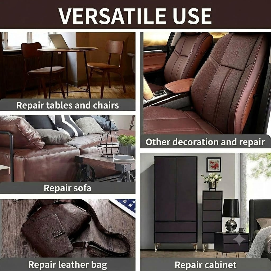 🛋️ Self-Adhesive Leather Repair Kit