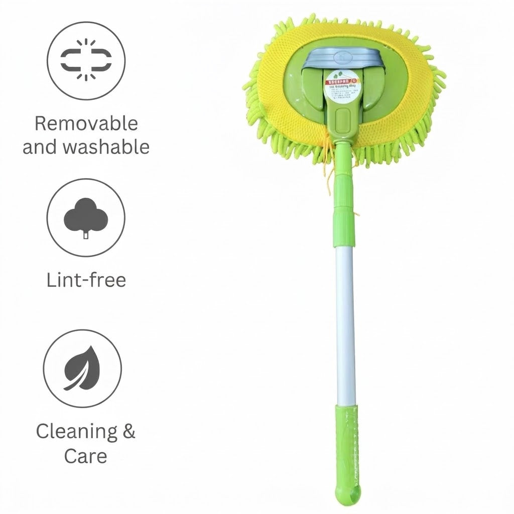 Telescopic car wash mop