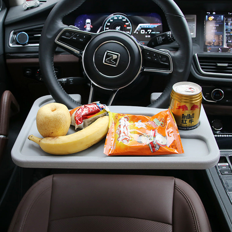 Double-Sided Car Steering Wheel Desk – Laptop Tray Table