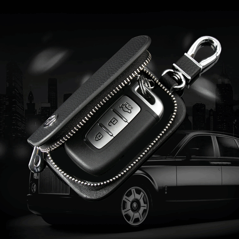 Luxury Leather Car Key Case (Universal)