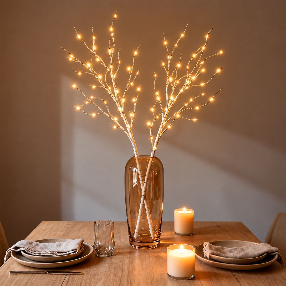 LumiBranch – Battery-Operated LED Branch