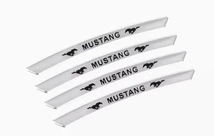 3D Metal Stickers for Car Tires / Wheel Rims