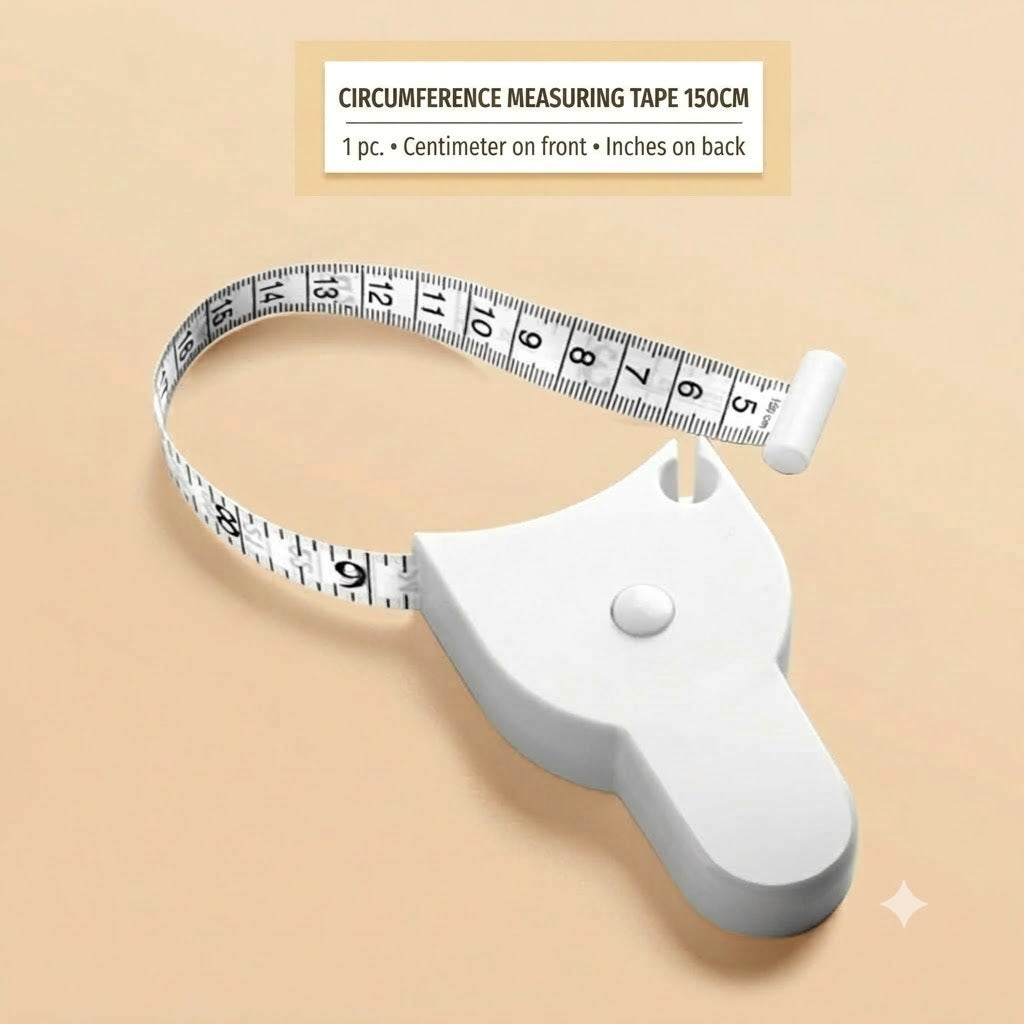 Automatic Retractable 3D Body Measuring Tape – For Precise Measurement of Waist, Hips, Bust, and Arms