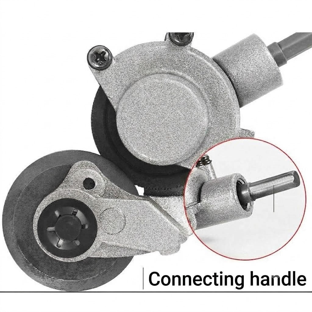 Drill Sheet Metal Cutter Attachment – Electric Metal Shears and Plate Nibbler