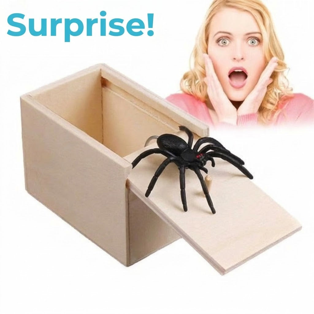 Funny Spider Prank Box
