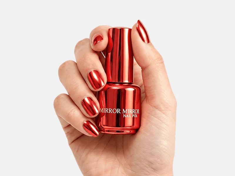 Shiny Metallic Mirror-Effect Nail Polish
