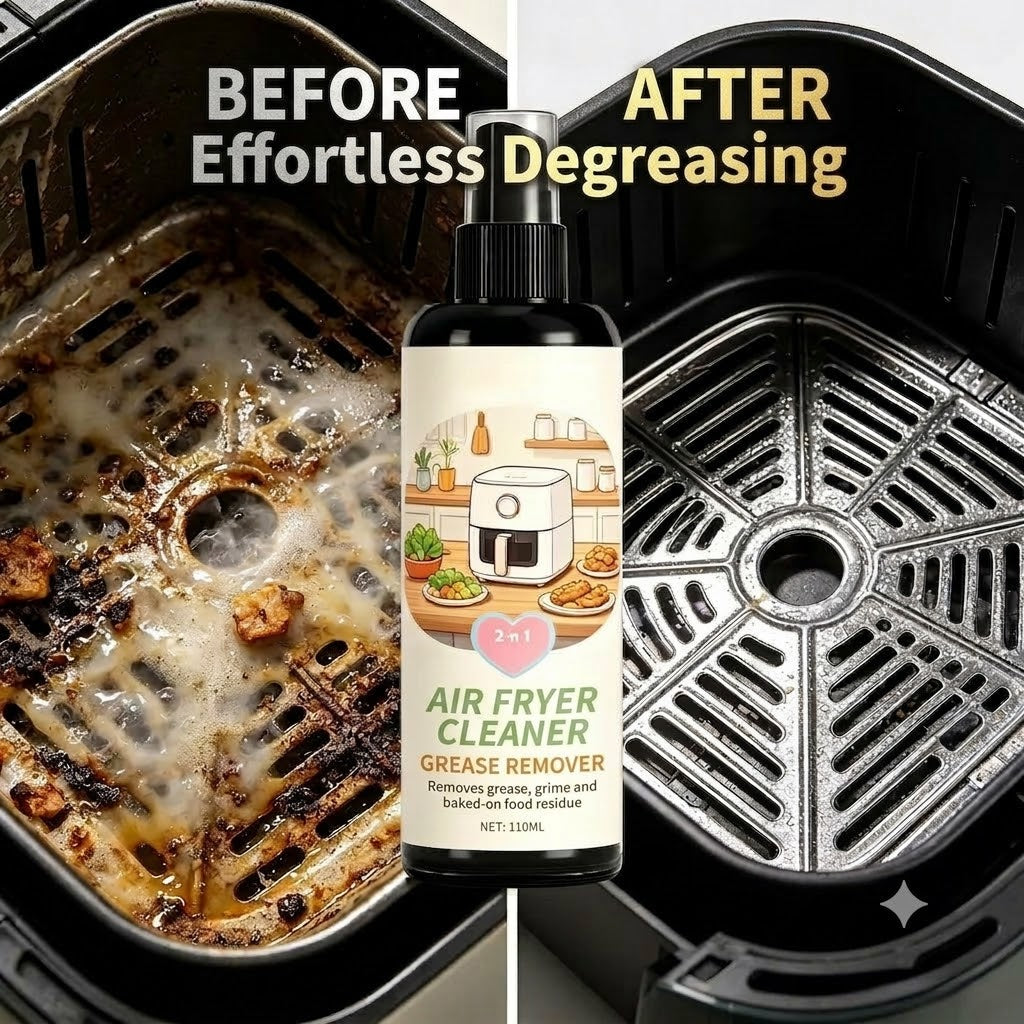 2-in-1 Air Fryer Cleaner & Degreaser Spray