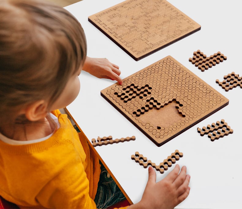 Fractions Puzzle: Learn Math Through Play