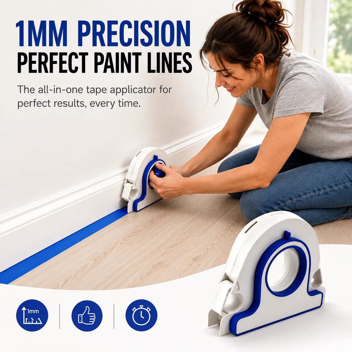 Efficient Masking Tape Dispenser for Painting