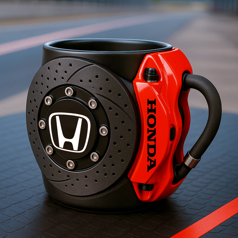 Brake Pad Mug – The Perfect Coffee Cup for True Car Lovers