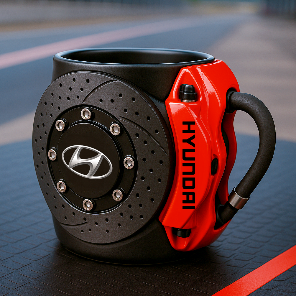 Brake Pad Mug – The Perfect Coffee Cup for True Car Lovers