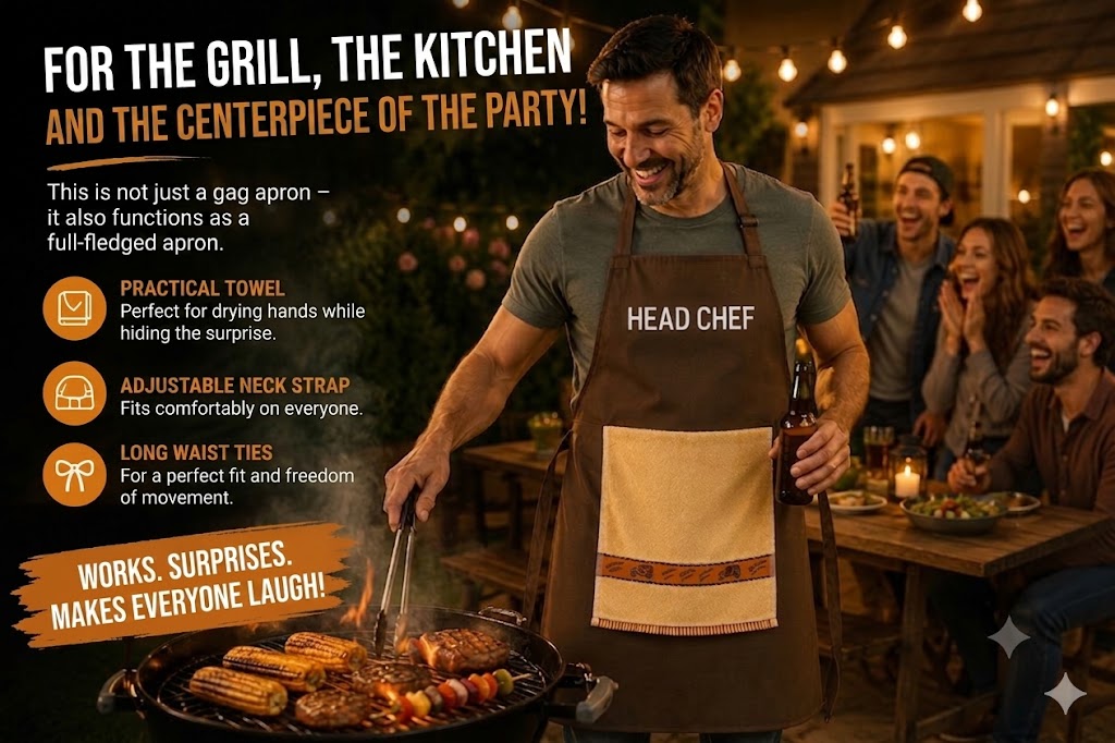 👨‍🍳 The Chef's Secret – This Apron Will Amaze Your Guests! 😂