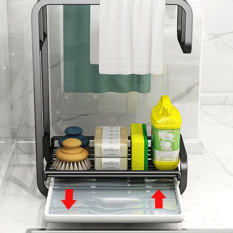 Kitchen Cloth Organizer & Drying Rack