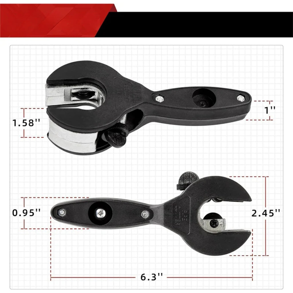 3-Piece Ratcheting Pipe Cutter Set