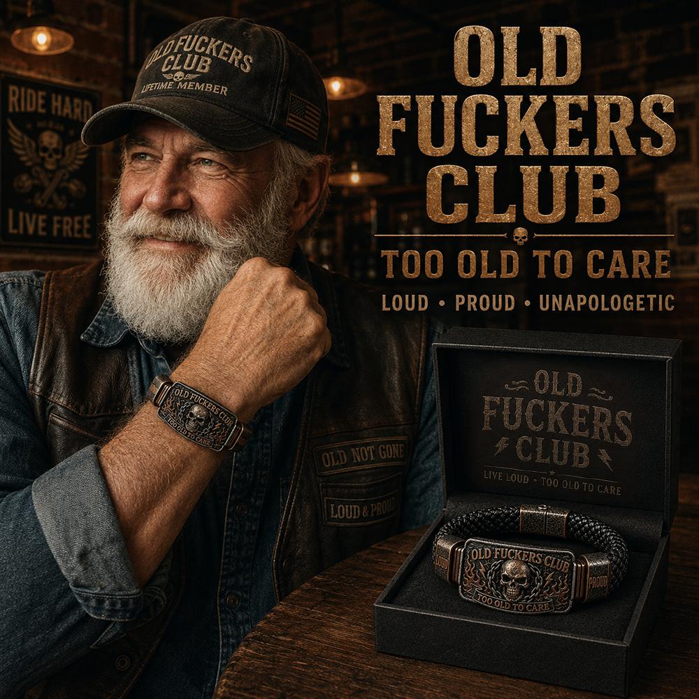 ☠️ Old Guys Club & Wild & Free 🪓 | 2026 Limited Edition Vintage Bracelet