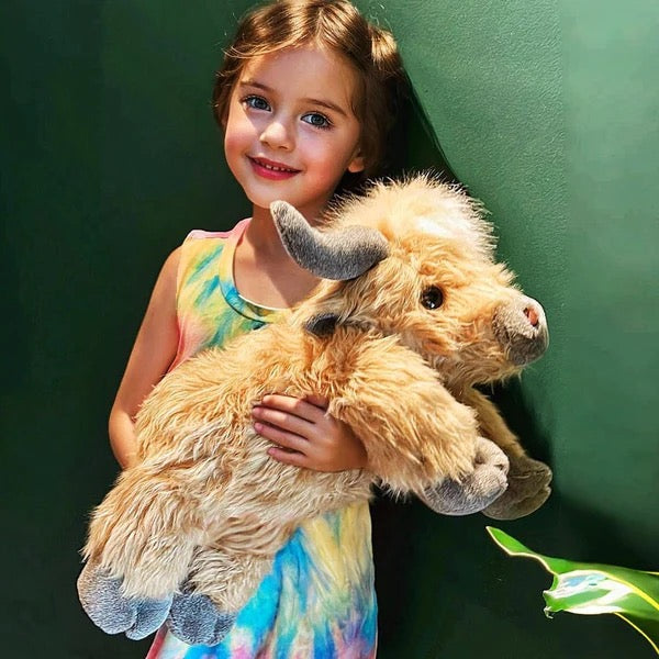 Cute Highland Cow Plush
