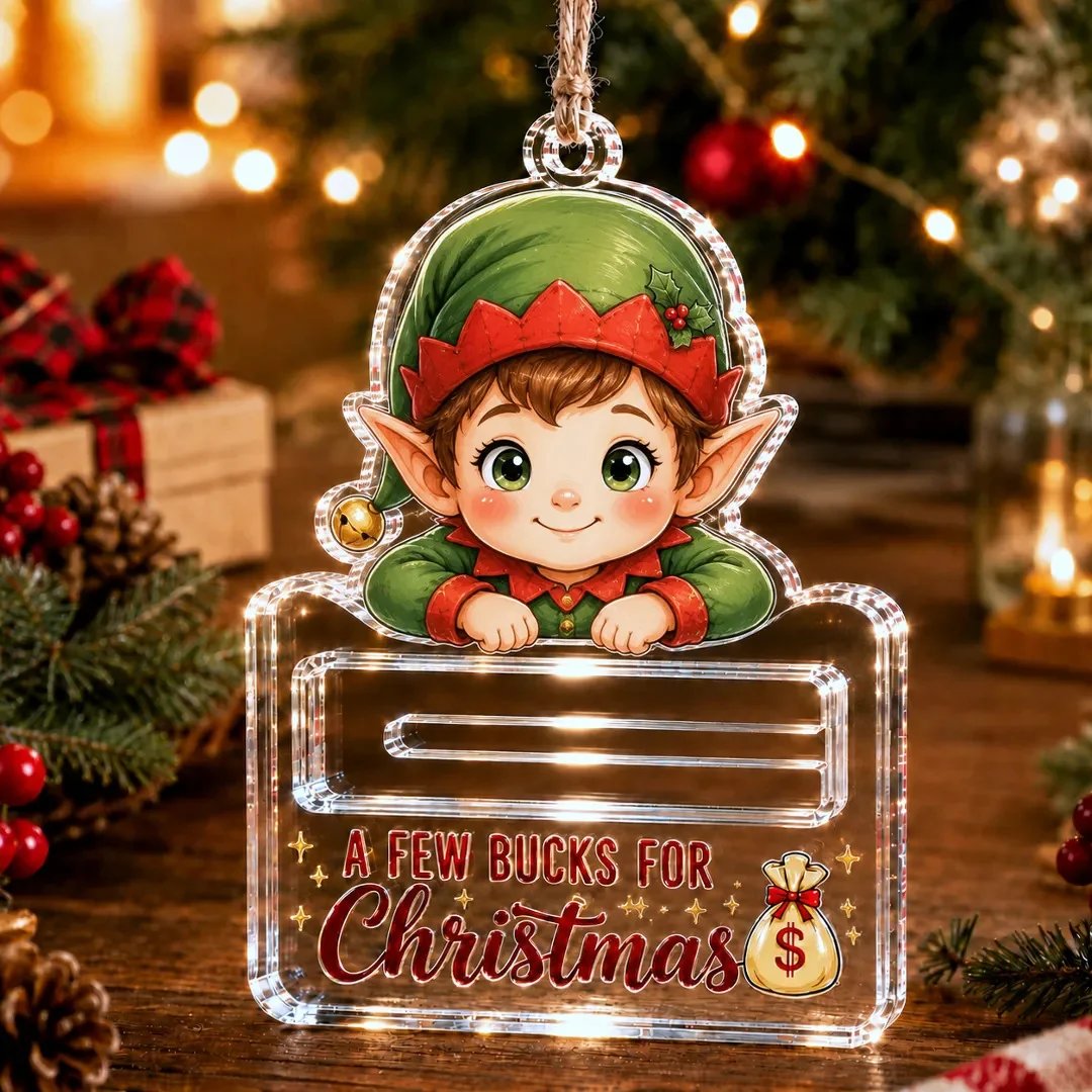 Crystal Clear Christmas Tree Ornaments
